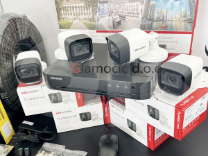 8 MPX HIKVISION 4 KAMERE VIDEO NADZOR UGRADNJA