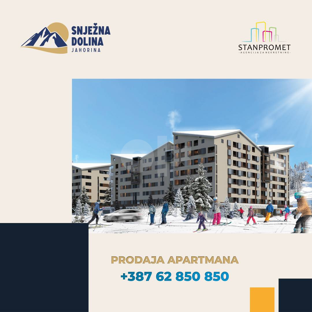 Dvosoban apartman 35m2 Snježna Dolina Jahorina 5