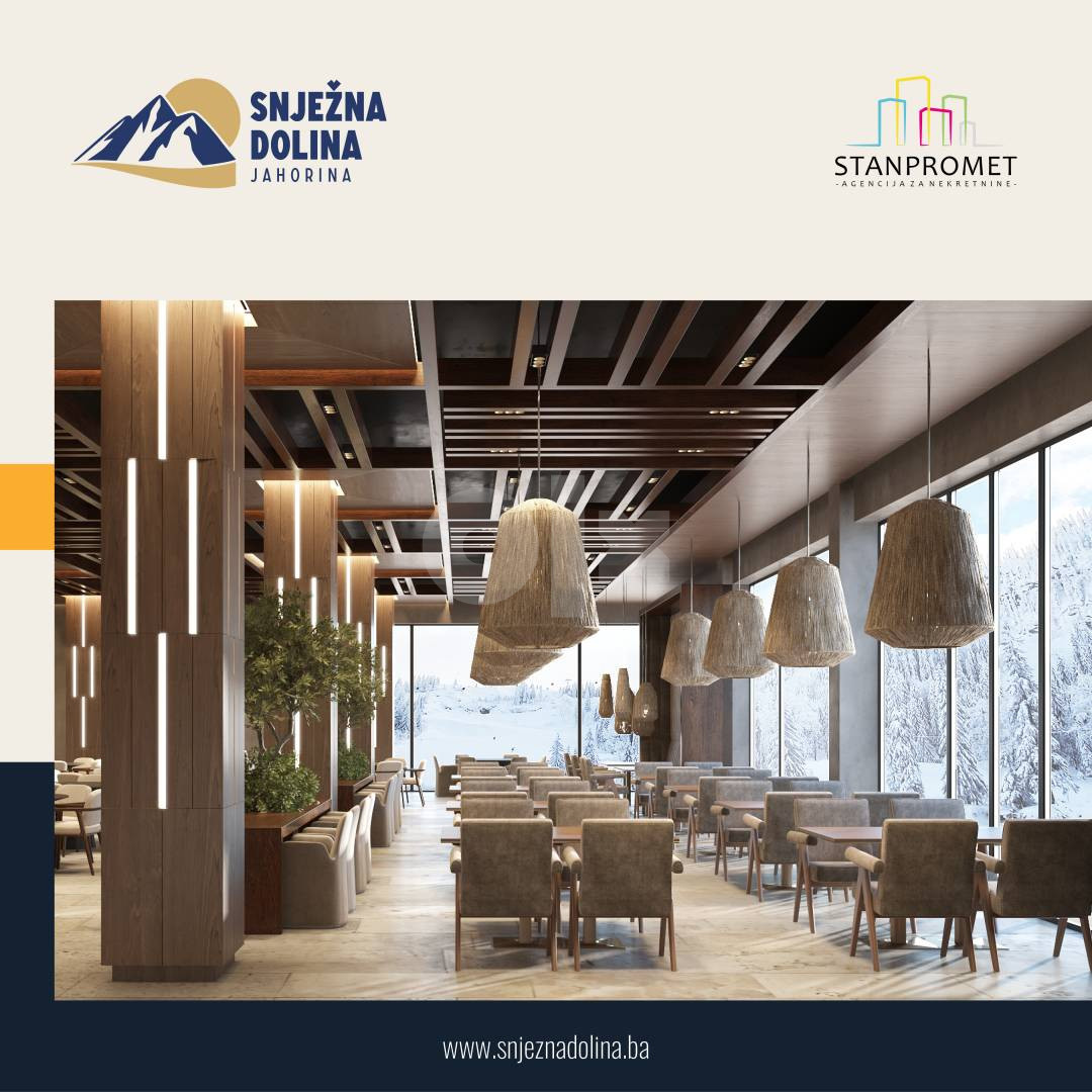 Studio apartman od 22.81m2 Snježna Dolina Jahorina 13