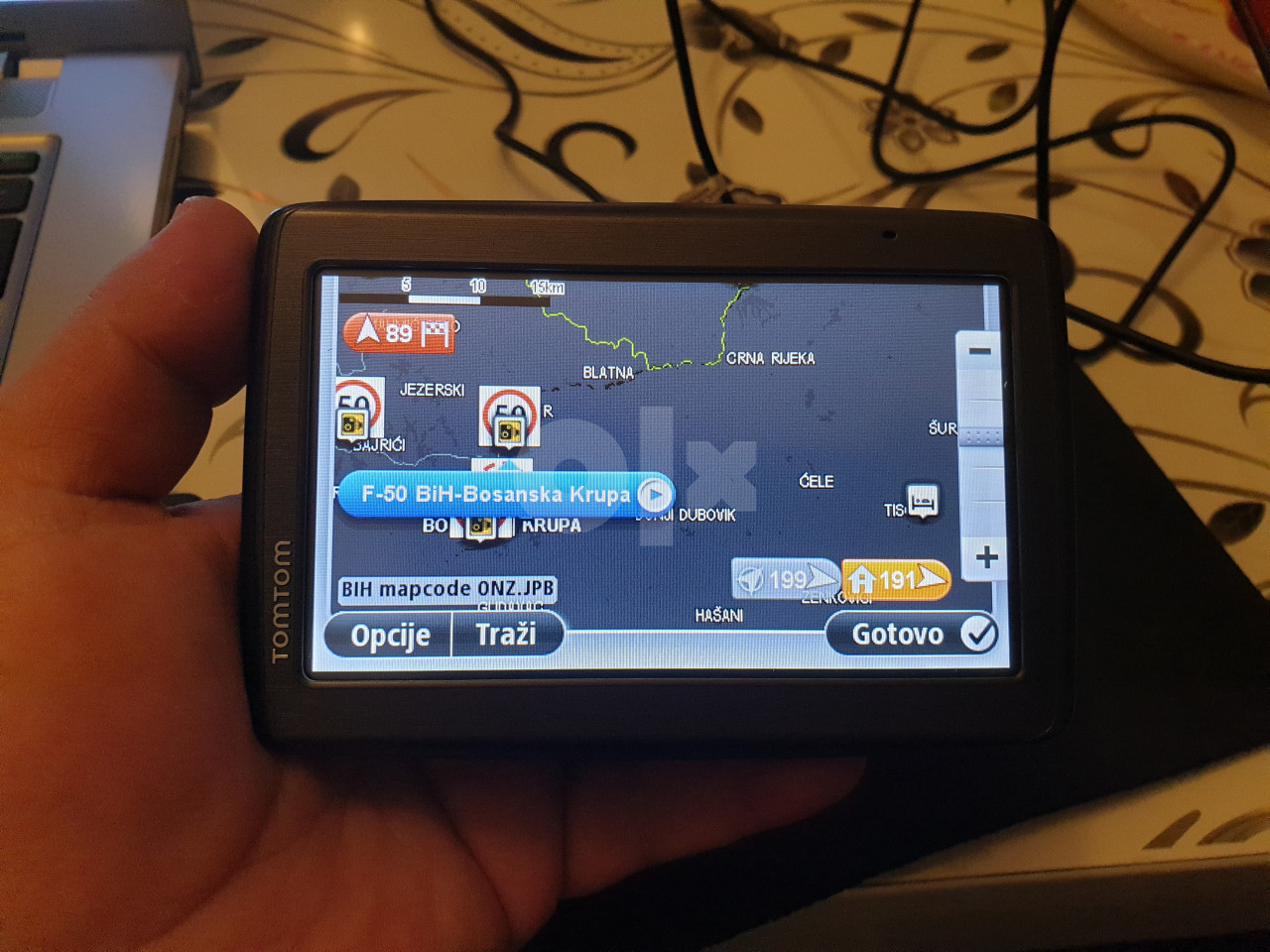 TomTom VIA 135 sa 5 inčimape Januar 2023 Navigacija/GPS OLX.ba