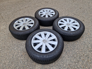 Celicne felge 16 5x112 VW Passat B8 sa gumama 215/60R16