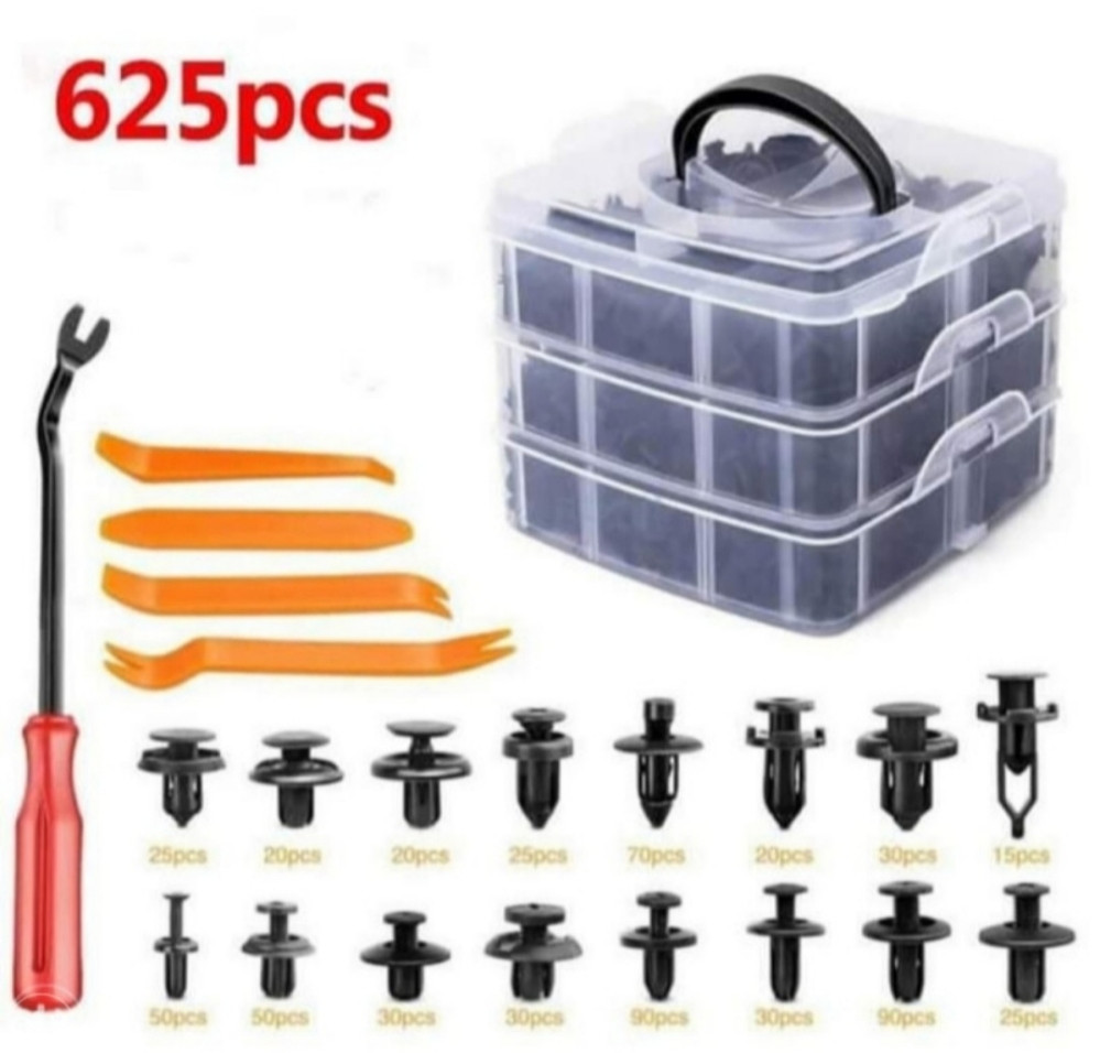 Set Za Skidanje Tapacirunga Set Kopci Kopce 630dijelova