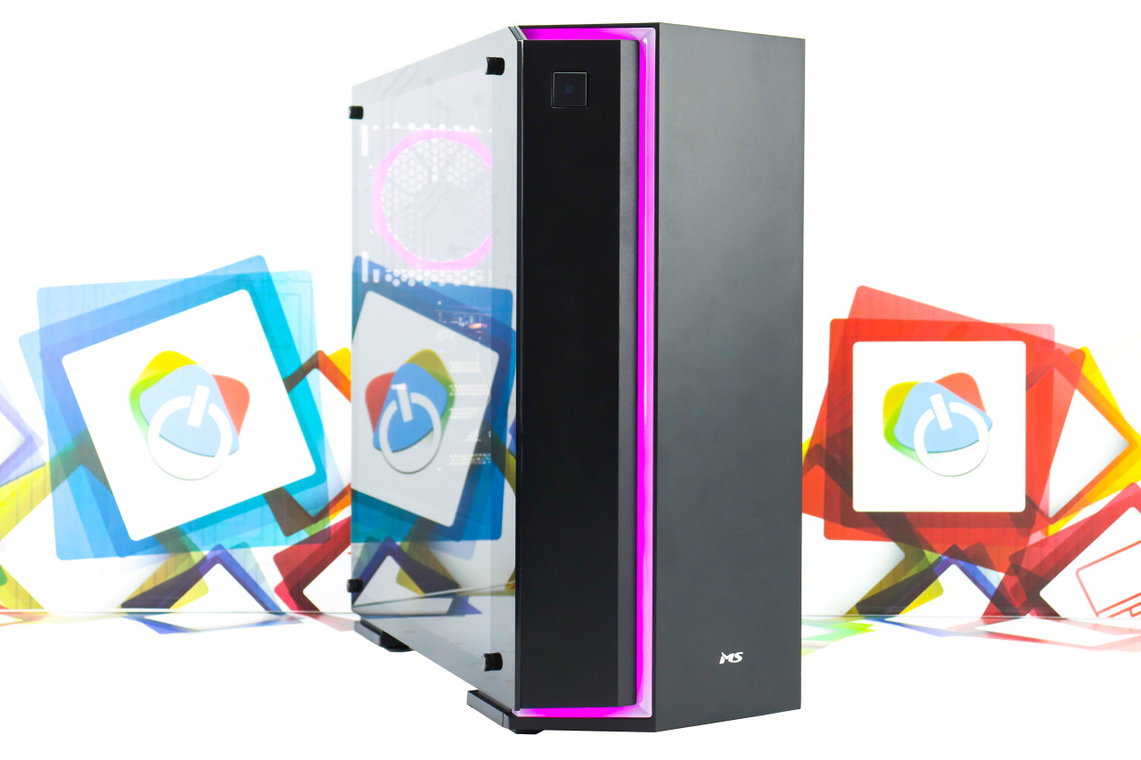 Gaming PC Armor V705-11; i3-12100f RX 570 DOPER-TECH - Desktop Računari ...
