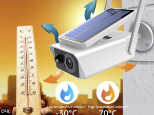 Solarna Kamera Bezicna Wifi Kamera Lov Video Nadzor HD