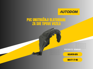 Pvc unutrasnji blatobran za sve tipove vozila - AUTODOM