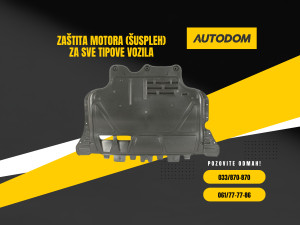 Zaštita motora suspleh za sve tipove vozila - AUTODOM
