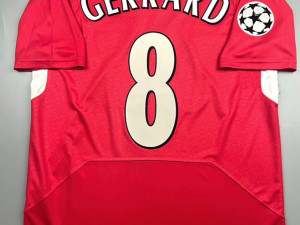 GERRARD 8 retro dres Liverpool finale Lige prvaka 2005