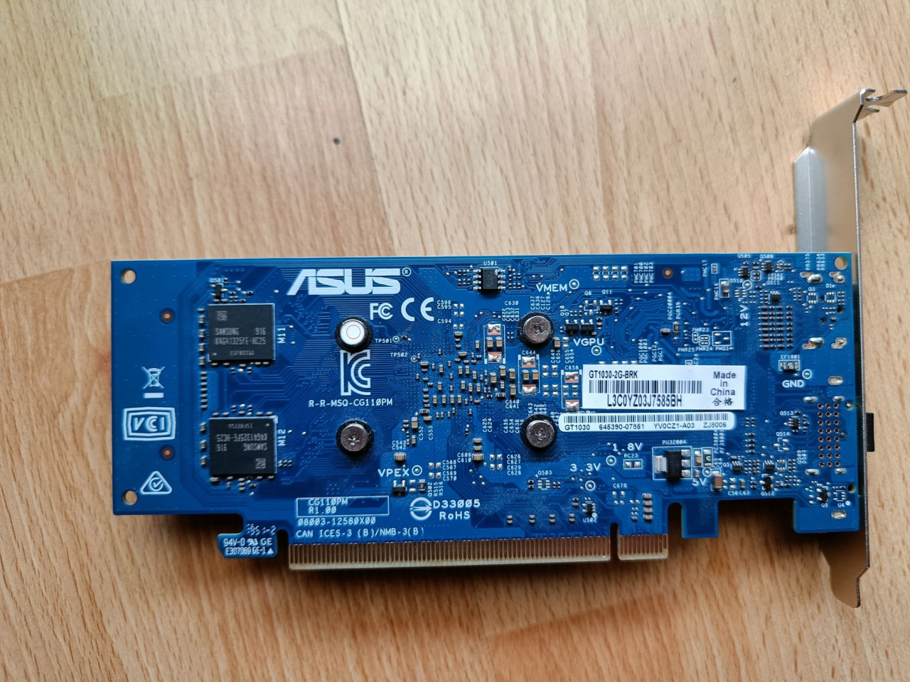 Grafička kartica Asus GT 1030 2 GB GDDR5