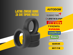 Ljetne zimske gume guma za sve tipove vozila - AUTODOM