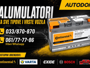 Akumulator akumulatori za sve tipove vozila - AUTODOM