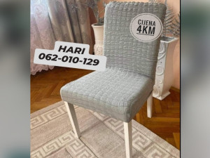 Navlake za stolice sive narcis prekrivac na stolicu