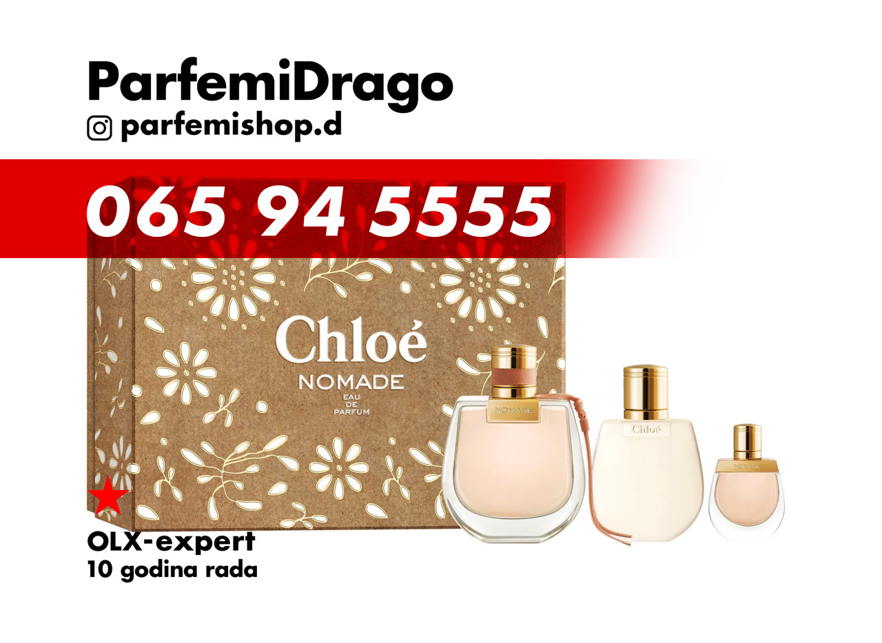 Chloe Nomade SET 75ml EDP ml EDP 100ml BL Ženski parfemi