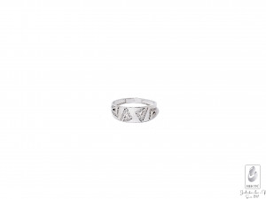 Prsten srebro 925 srebreni zenski cirkon rodiran