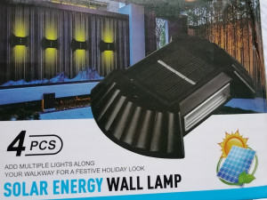 Solarna zidna lampa za dvoriste, kucu