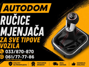 Ručka i kožice mjenjača za sve tipove vozila - AUTODOM
