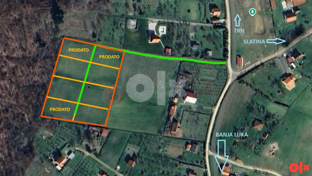 Placevi Šušnjari (Laktaši) 1000m2
