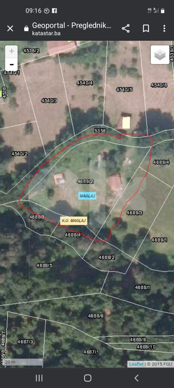 Zemljište Maglaj 1793m2 2