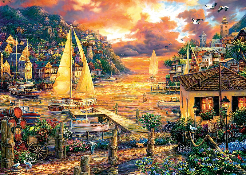 Puzzle - Bajkoviti pejzaz | 6000 komada