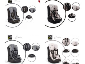 MONI Armor autosjedalica za bebe 9-36kg