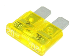 Auto osigurac standardni 20A zuti AMIO 036365