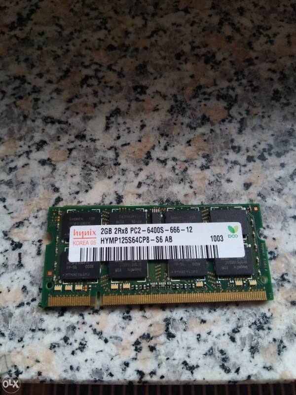 10 komada Ram ddr2 2GB za laptop ddr 2 2 gb