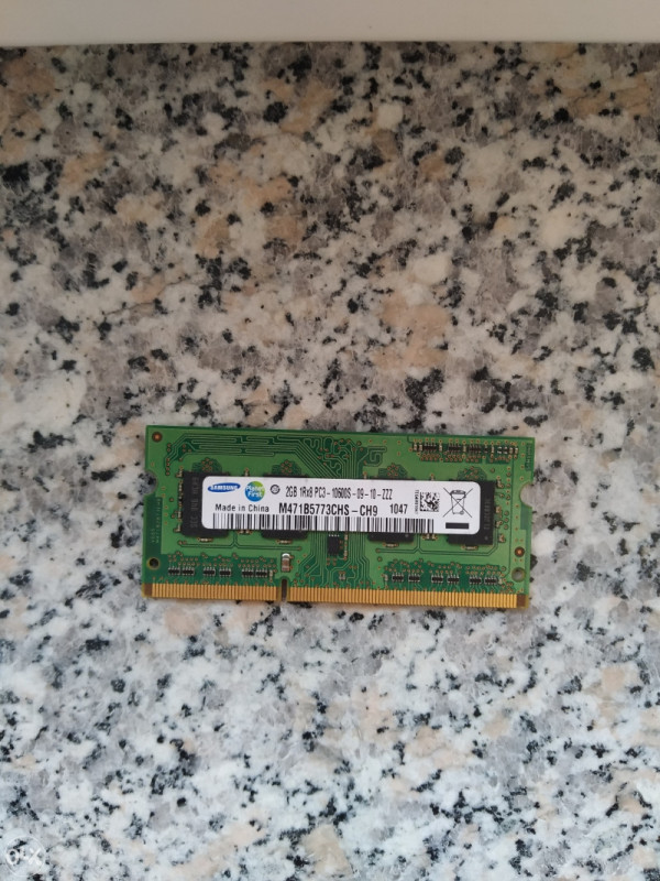 10 komada Ram ddr3 2GB za laptop ddr 3 2 gb