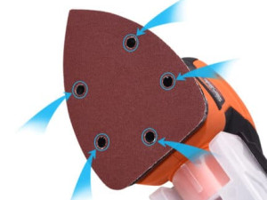 Trokutasti brusni papir #80 10kom HARDEN 611825