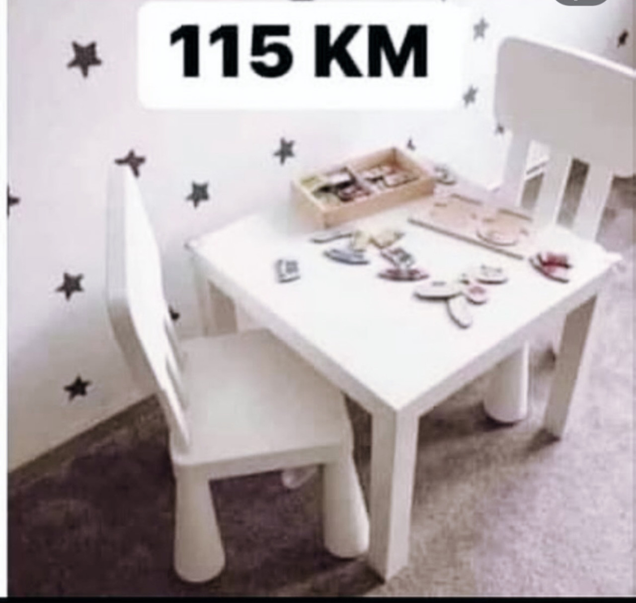 Ikea djeciji sto i 2 stolice