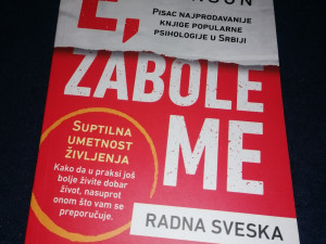E, zabole me Mark Manson radna sveska