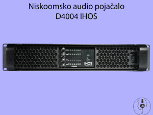 Niskoomsko audio pojačalo D4004 IHOS