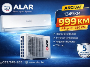 Klima VOX 18 INVERTER GRIJE HLADI IFG18-AACT