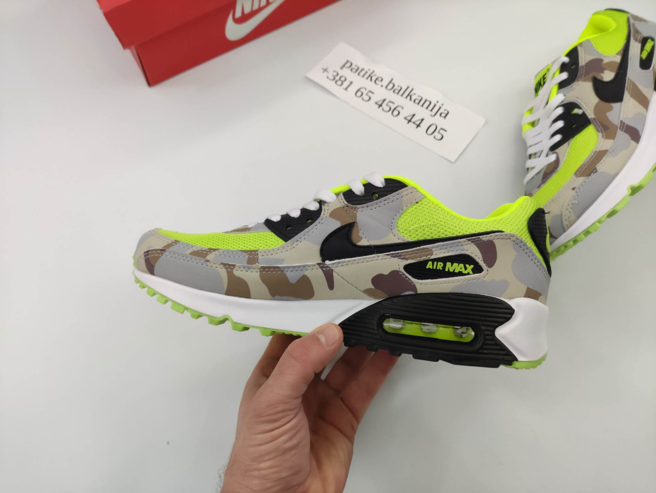 nike air max 90 green camo