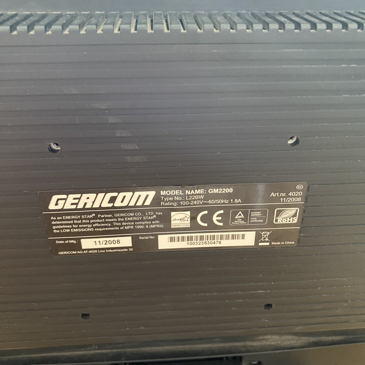 Monitor GERICOM 22 inch - Monitori - OLX.ba
