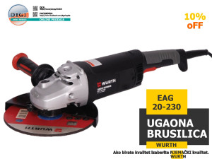 FLEKS VELIKI UGAONA BRUSILICA EWS 20-230 2000W WURTH gws