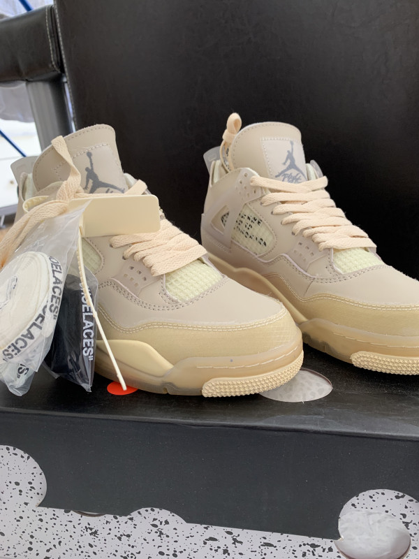 air jordan retro 4 off white