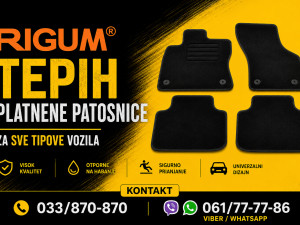 RIGUM tepih plantene patosnice za sva vozila - AUTODOM