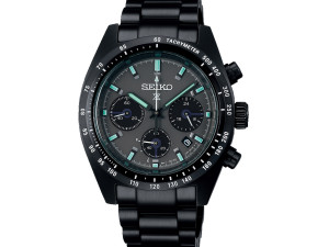 SEIKO SAT PROSPEX SPEEDTIMER BLACK SERIES SSC917P1