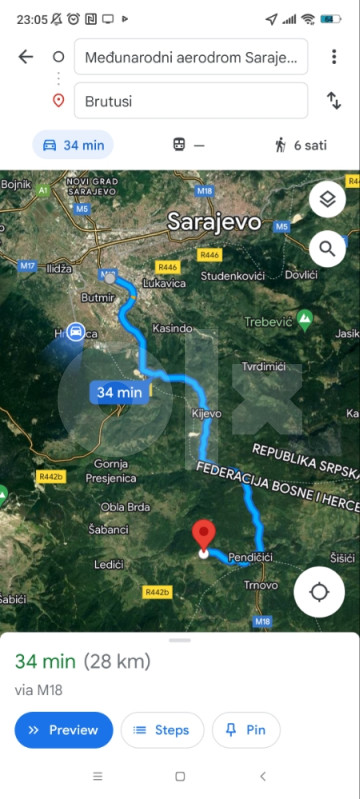 Zemljište Brutusi 061 614 038