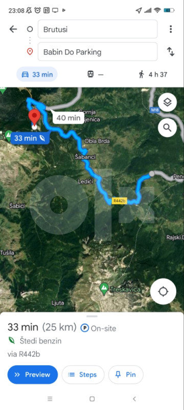 Zemljište Brutusi 061 614 038 2