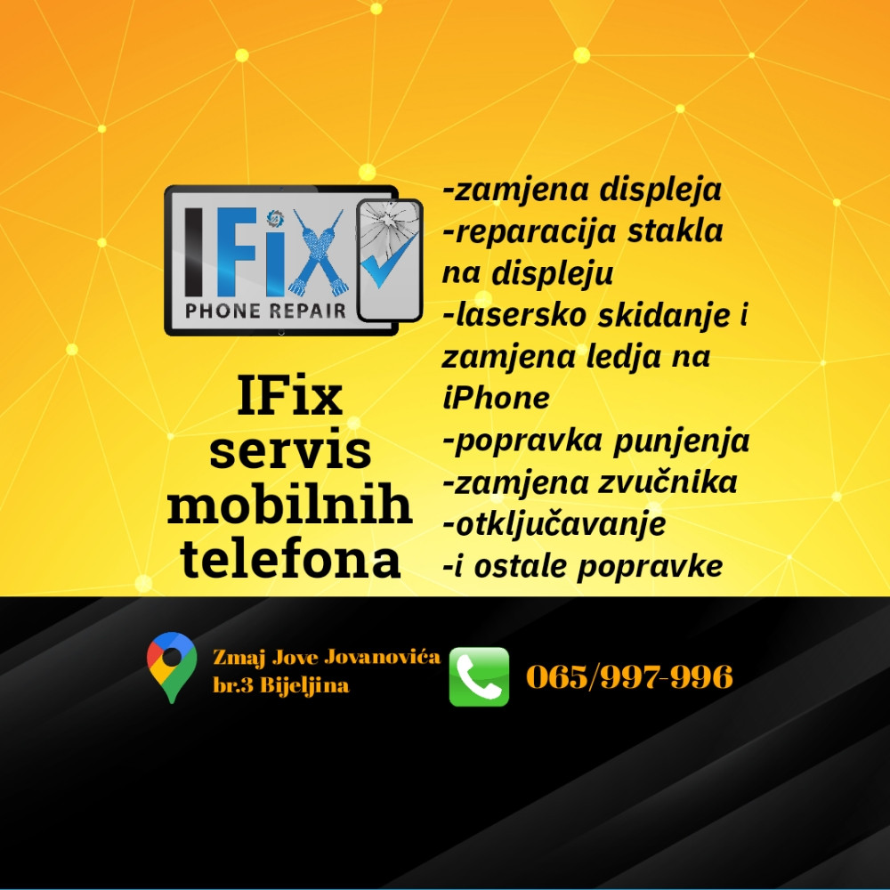 IFix servis mobilnih telefona Bijeljina