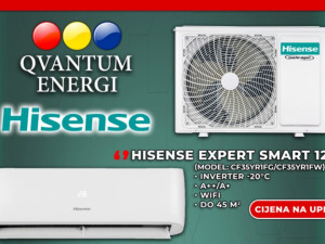 KLIMA HISENSE 12 KA INVERTER WIFI - 20 EXPERT SMART A++