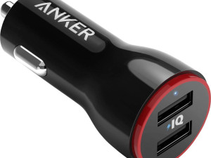 Anker PowerDrive 2 24W 2x USB-A Auto punjač