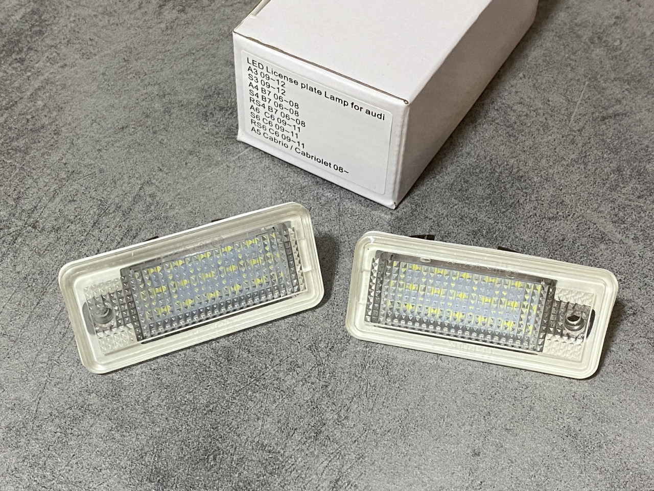 Audi A6 Sijalice Tablice LED Kuciste A3 A4 A5 A6 Svjetla tablica