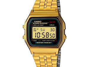CASIO VINTAGE ZLATNI SAT MODEL A159WGEA