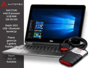 Delphi Autodijagnostika univerzalna Laptop Dell E7240