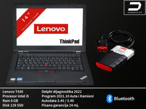 Delphi 2023 auto dijagnostika univerzalna Lenovo T430