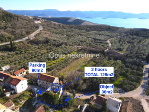 RABA, Slivno-kamena kuća 128 m2 s okućnicom