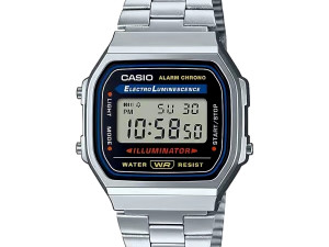 CASIO VINTAGE SAT MODEL A168WA-1W