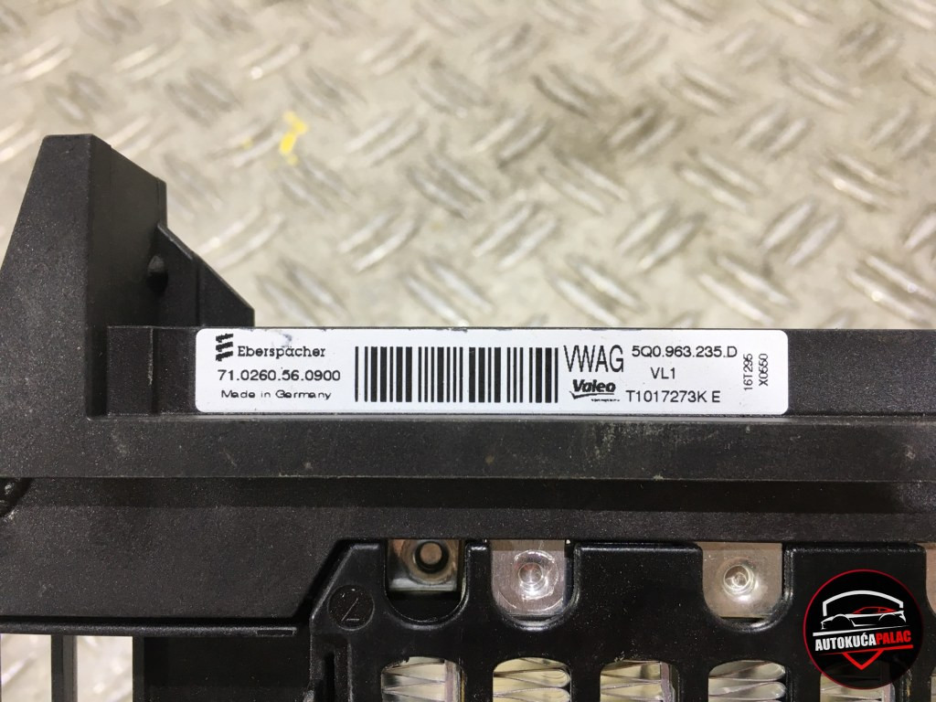 GRIJAČ VENTILACIJE Volkswagen GOLF 7  5Q0963235D E1653
