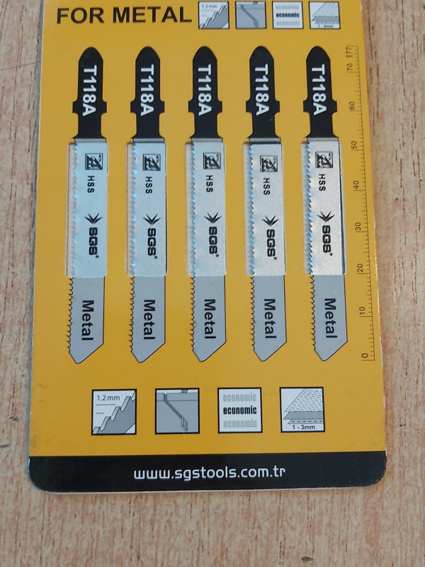 LIST LISTOVI UBODNE PILE UBODNA PILA METAL